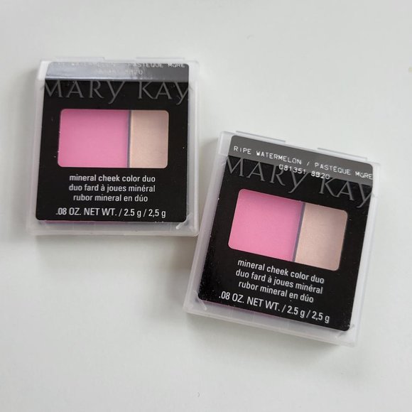 Mary Kay Mineral Cheek Color Duo RIPE WATERMELON #083151 - Picture 1 of 4